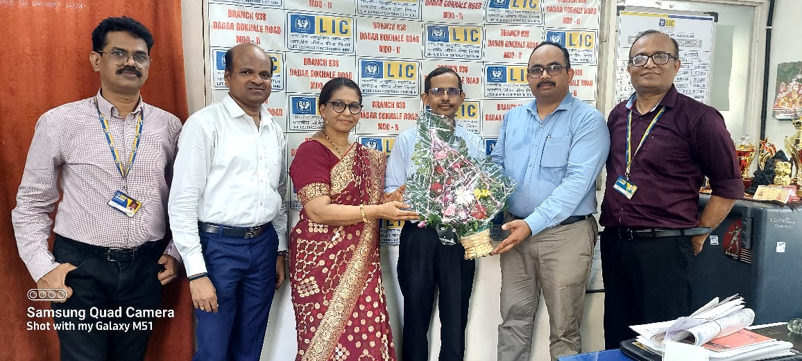 Honored With  Bouquet