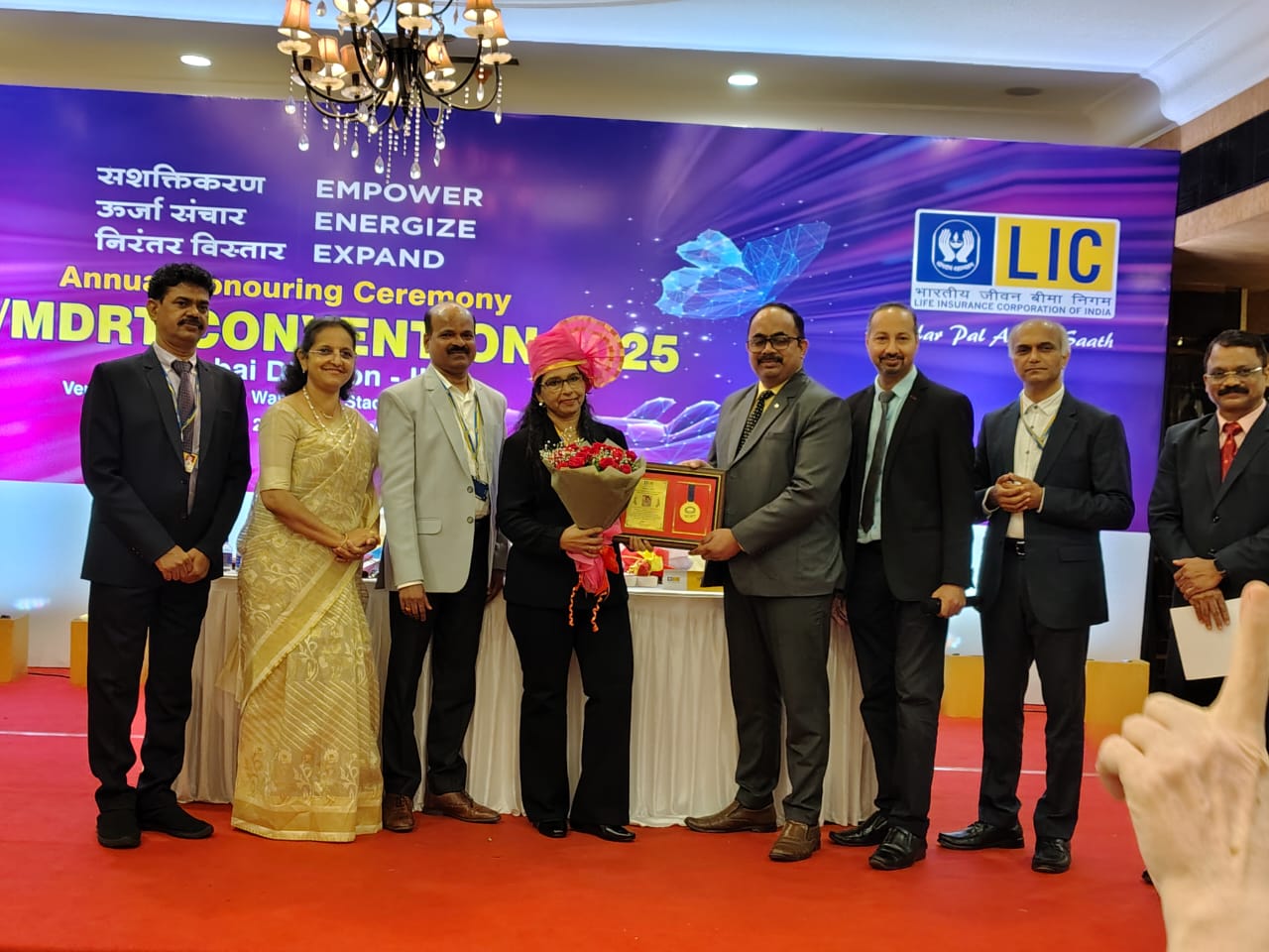 MDRT Convention by MM Mr.Shashank Salodkar @ Wankhede Stadium lounge on 21st June 2025